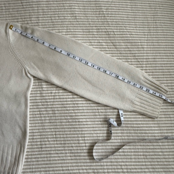 Reformation Cream Wool Sweater, XS - Picture 5 of 5